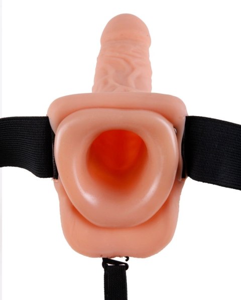 Fetish Fantasy Series - Strap-On Z Naturalnym Zakrzywionym Cielistym Dildo Fetish Fantasy Series - Strap-On Z Naturalnym Zakrzywionym Cielistym Dildo