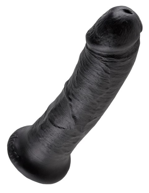 King Cock - Realistyczne Dildo Z Żyłkami I Przyssawką 20 CM Czarny Kolor Skóry King Cock - Realistyczne Dildo Z Żyłkami I Przyssawką 20 CM Czarny Kolor Skóry