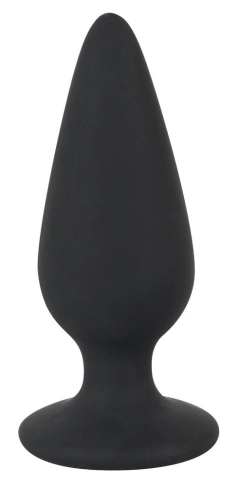 Korek Analny Stożkowy Ciężki Mały(7,8cm) - Black Velvets Korek Analny Stożkowy Ciężki Mały(7,8cm) - Black Velvets