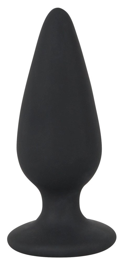 Korek Analny Stożkowy Ciężki Średni(8,9cm) - Black Velvets Korek Analny Stożkowy Ciężki Średni(8,9cm) - Black Velvets