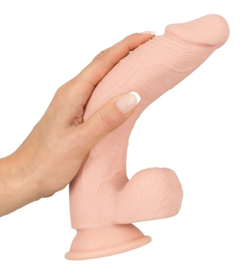Nature Skin - Dildo O Naturalnym Wyglądzie Z Jądrami 24cm Nature Skin - Dildo O Naturalnym Wyglądzie Z Jądrami 24cm