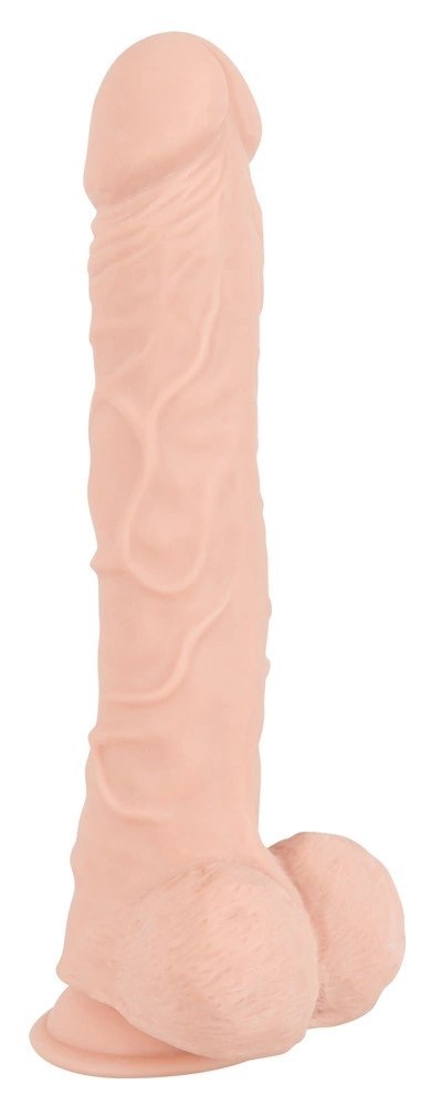 Nature Skin - Dildo O Naturalnym Wyglądzie Z Jądrami 30cm Nature Skin - Dildo O Naturalnym Wyglądzie Z Jądrami 30cm