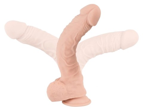 Nature Skin - Dildo O Naturalnym Wyglądzie Z Jądrami 30cm Nature Skin - Dildo O Naturalnym Wyglądzie Z Jądrami 30cm