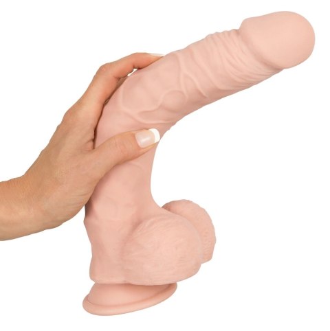 Nature Skin - Dildo O Naturalnym Wyglądzie Z Jądrami 30cm Nature Skin - Dildo O Naturalnym Wyglądzie Z Jądrami 30cm