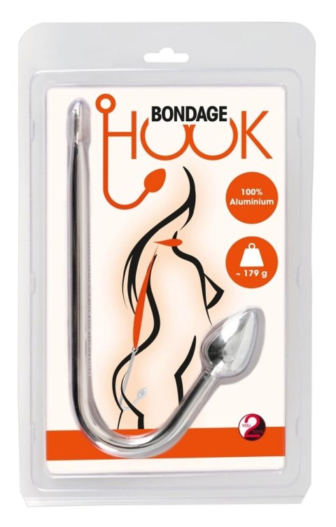 You2Toys - Korek analny - Hak do bondage You2Toys - Korek analny - Hak do bondage