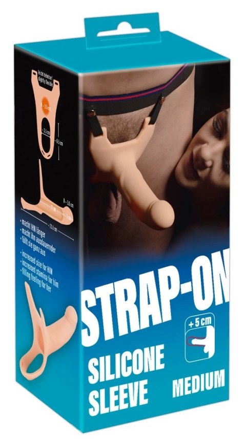 You2Toys - Średnie, silikonowe dildo na pasku You2Toys - Średnie, silikonowe dildo na pasku