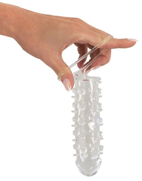Crystal - Nakładka Na Penisa Z Wypustkami I Pierścieniem Crystal - Nakładka Na Penisa Z Wypustkami I Pierścieniem