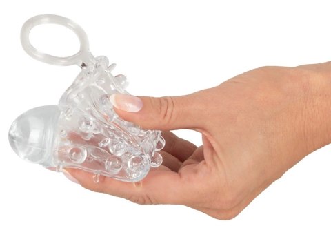 Crystal - Nakładka Na Penisa Z Wypustkami I Pierścieniem Crystal - Nakładka Na Penisa Z Wypustkami I Pierścieniem