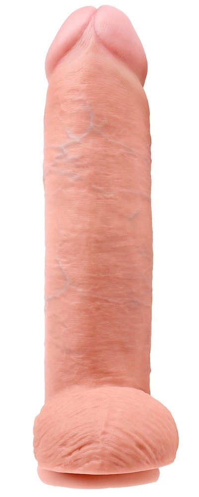 King Cock - Realistyczne Dildo Z Jądrami Cieliste 30 CM King Cock - Realistyczne Dildo Z Jądrami Cieliste 30 CM