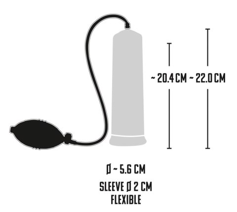 Mr Boner - Ręczna Pompka Do Penisa 22cm Mr Boner - Ręczna Pompka Do Penisa 22cm