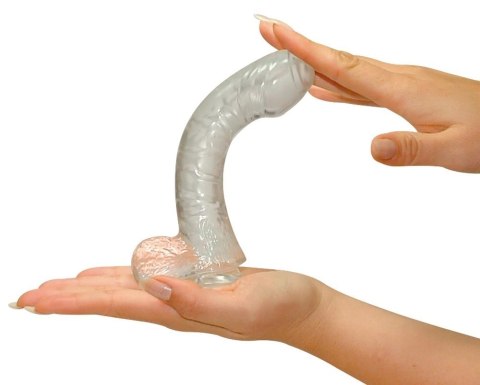 NMC - Naturalne Dildo Elastyczne W Kolorze Białym 17cm NMC - Naturalne Dildo Elastyczne W Kolorze Białym 17cm