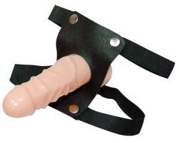 NMC Strap-On Czarna Uprząż z anatomicznym kształtem 16,5 cm