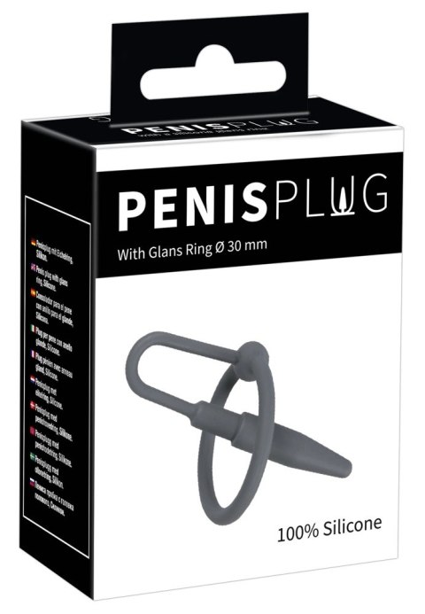 Penisplug - 2in1 Pierścień Na Penisa I Dylator W Jednym Penisplug - 2in1 Pierścień Na Penisa I Dylator W Jednym