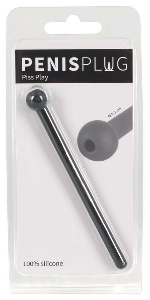 Penisplug - Czarny Dilator Z Kulką Do Cewki Moczowej Penisplug - Czarny Dilator Z Kulką Do Cewki Moczowej
