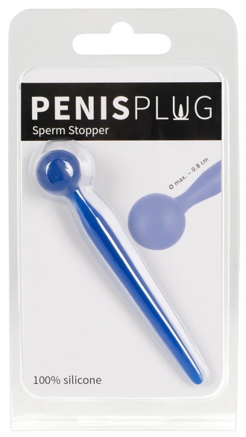 Penisplug - Niebieski Dilator Z Kulką Do Cewki Moczowej Penisplug - Niebieski Dilator Z Kulką Do Cewki Moczowej