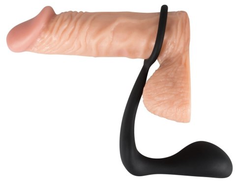 Pierścień Erekcyjny Ze Stymulatorem Prostaty - Black Velvets Pierścień Erekcyjny Ze Stymulatorem Prostaty - Black Velvets