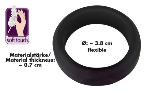 Pierścień Na Penisa Duży(3,8cm) - Black Velvets Pierścień Na Penisa Duży(3,8cm) - Black Velvets