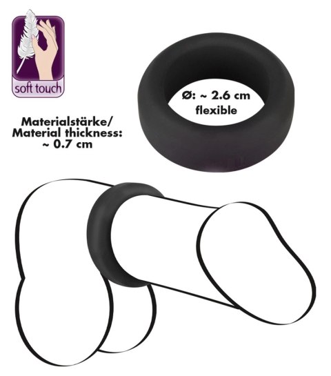 Pierścień Na Penisa Mały(2,6cm) - Black Velvets Pierścień Na Penisa Mały(2,6cm) - Black Velvets