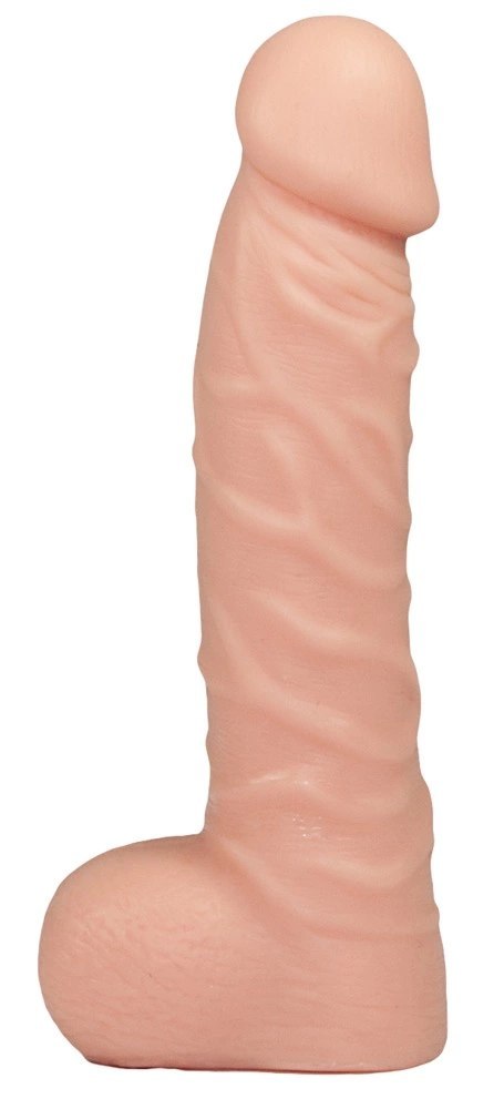 Realistixxx - Naturalne Dildo Z Żyłami Żołędziem I Jądrami 17cm Realistixxx - Naturalne Dildo Z Żyłami Żołędziem I Jądrami 17cm