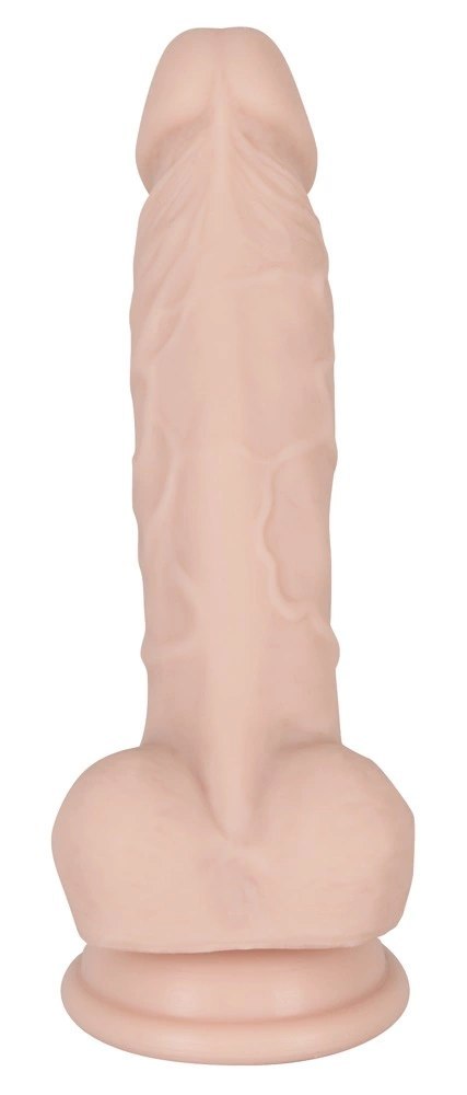 You2Toys - Dildo silikonowe z jądrami i przyssawką M You2Toys - Dildo silikonowe z jądrami i przyssawką M