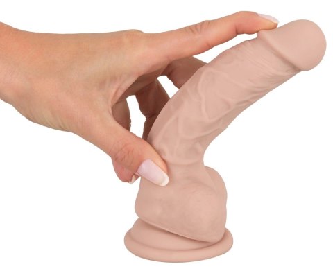 You2Toys - Dildo silikonowe z jądrami i przyssawką M You2Toys - Dildo silikonowe z jądrami i przyssawką M