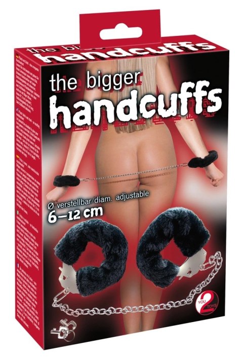 You2Toys - Kajdanki futrzane na łańcuszku 6-12 cm You2Toys - Kajdanki futrzane na łańcuszku 6-12 cm