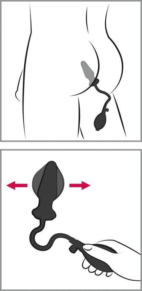You2Toys - Pompowany korek analny Anal Expert You2Toys - Pompowany korek analny Anal Expert