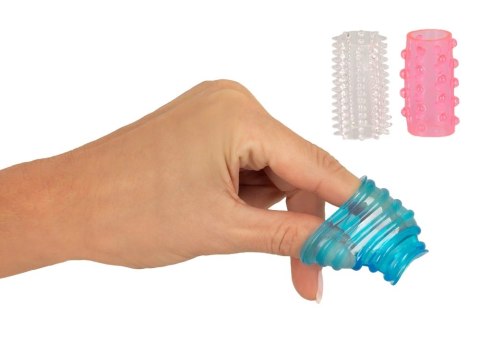 You2Toys - Zestaw 3 nakładek na penisa - kolorowe You2Toys - Zestaw 3 nakładek na penisa - kolorowe