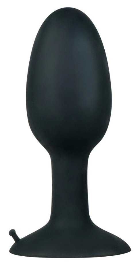 Backdoor Friend - Duży Zaokrąglony Korek Analny Z Kulką Stymulacyjną/Large Silicone Plug Backdoor Friend - Duży Zaokrąglony Korek Analny Z Kulką Stymulacyjną/Large Silicone Plug