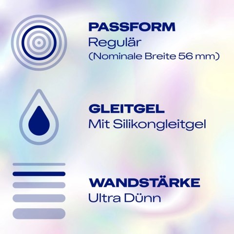 Durex - Najcieńsze Prezerwatywy Lateksowe Hautnah Classic 8 szt Durex - Najcieńsze Prezerwatywy Lateksowe Hautnah Classic 8 szt