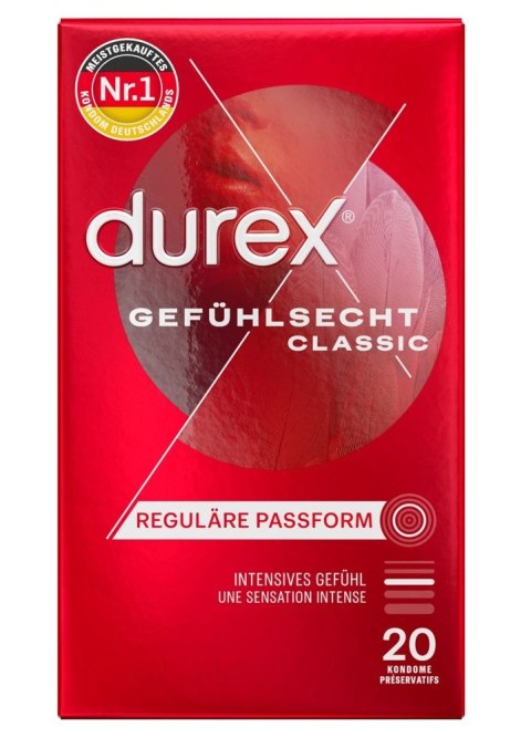Durex - Prezerwatywy Lateksowe Zbiorniczek 20szt Durex - Prezerwatywy Lateksowe Zbiorniczek 20szt
