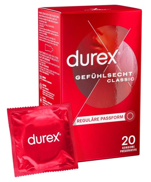 Durex - Prezerwatywy Lateksowe Zbiorniczek 20szt Durex - Prezerwatywy Lateksowe Zbiorniczek 20szt