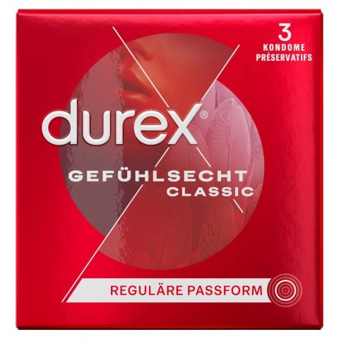 Durex - Prezerwatywy Lateksowe Zbiorniczek 3szt Durex - Prezerwatywy Lateksowe Zbiorniczek 3szt