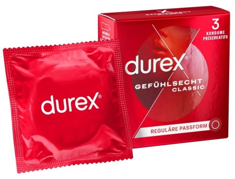 Durex - Prezerwatywy Lateksowe Zbiorniczek 3szt Durex - Prezerwatywy Lateksowe Zbiorniczek 3szt