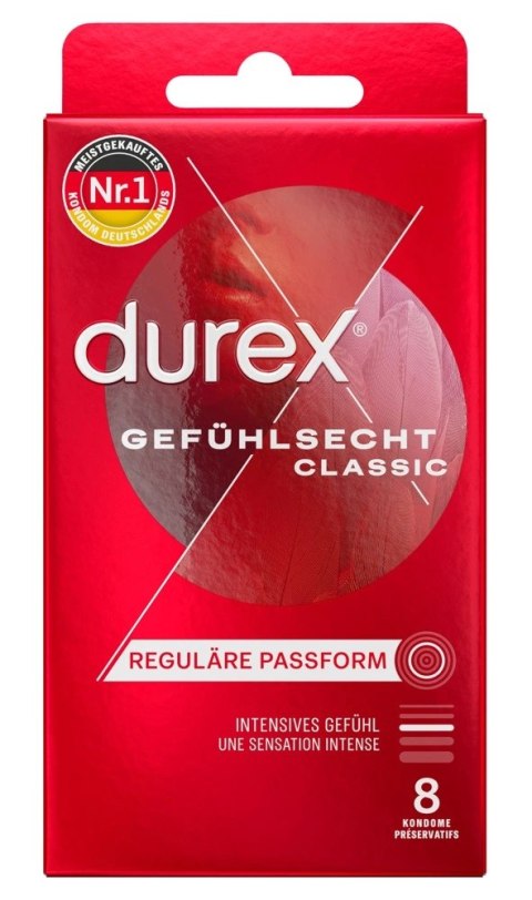 Durex - Prezerwatywy Lateksowe Zbiorniczek 8szt Durex - Prezerwatywy Lateksowe Zbiorniczek 8szt
