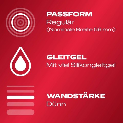Durex - Prezerwatywy Ze Zbiorniczkiem Nawilżone Gefühl.extra lubr. 8 szt Durex - Prezerwatywy Ze Zbiorniczkiem Nawilżone Gefühl.extra lubr. 8 szt