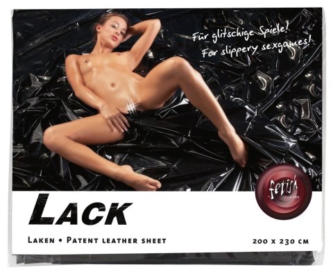 Fetish Collection - Winylowe Prześcieradło Na Materac Czarny 200x230 Fetish Collection - Winylowe Prześcieradło Na Materac Czarny 200x230