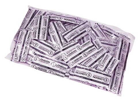 London Prezerwatywy 100 sztuk cienkie lateksowe, 52 mm, 0,07 mm London Prezerwatywy 100 sztuk cienkie lateksowe, 52 mm, 0,07 mm