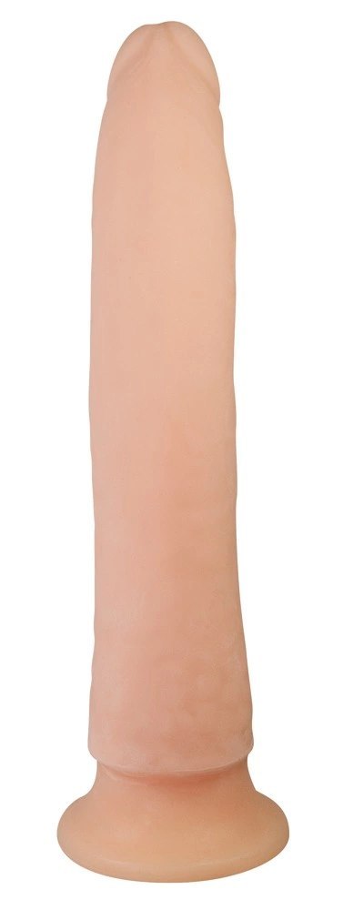 Nature Skin - Miękkie Naturalne Długie Dildo Z Przyssawką 22cm Nature Skin - Miękkie Naturalne Długie Dildo Z Przyssawką 22cm