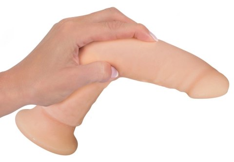 Nature Skin - Miękkie Naturalne Długie Dildo Z Przyssawką 22cm Nature Skin - Miękkie Naturalne Długie Dildo Z Przyssawką 22cm