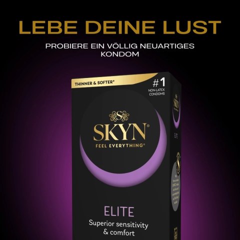 SKYN ELITE - Prezerwatywy Nielateksowe Wilgotne I Cienkie 20 szt SKYN ELITE - Prezerwatywy Nielateksowe Wilgotne I Cienkie 20 szt