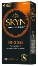 SKYN King Size prezerwatywy nielateksowe 190mm 10 szt. duży rozmiar