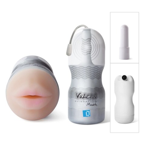 Vulcan - Elastyczny Masturbator W Kształcie Ust Z Wibracjami Vulcan - Elastyczny Masturbator W Kształcie Ust Z Wibracjami