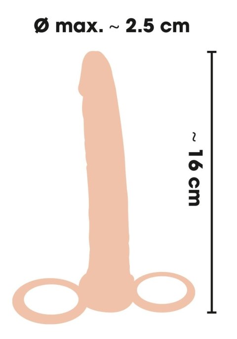 You2Toys - Dildo z gumką na założenie na dildo/penisa You2Toys - Dildo z gumką na założenie na dildo/penisa