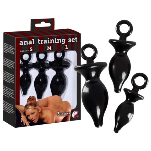 You2Toys - Korki analne - trening - 3 sztuki You2Toys - Korki analne - trening - 3 sztuki