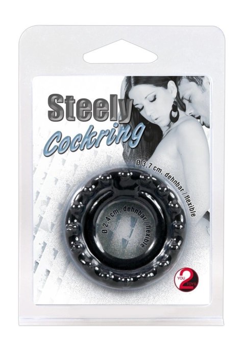 You2Toys - Pierścień erekcyjny Steely You2Toys - Pierścień erekcyjny Steely