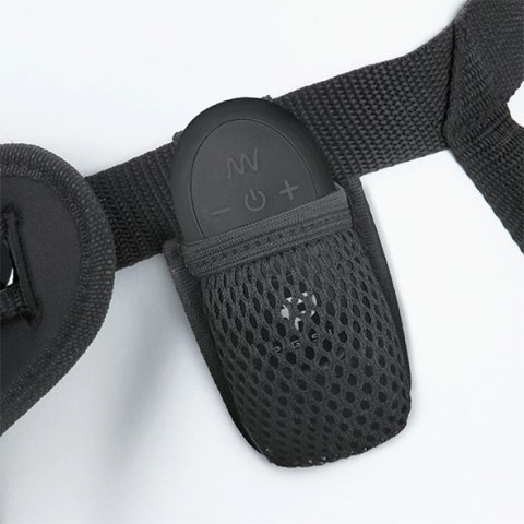 Pegasus - Wibrator Strap-On Do Punktu-G i Punktu-P + Pilot Niebieski Pegasus - Wibrator Strap-On Do Punktu-G i Punktu-P + Pilot Niebieski