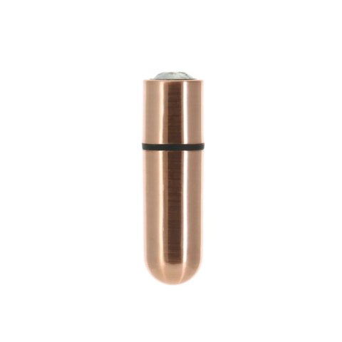 PowerBullet - Mini Wibrator 9 Funkcji Z Kryształem First Class Różowe Złote PowerBullet - Mini Wibrator 9 Funkcji Z Kryształem First Class Różowe Złote