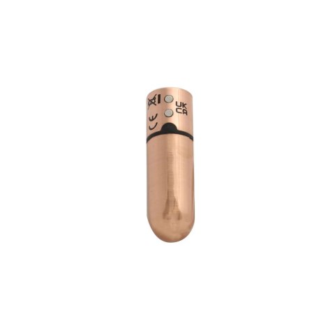 PowerBullet - Mini Wibrator 9 Funkcji Z Kryształem First Class Różowe Złote PowerBullet - Mini Wibrator 9 Funkcji Z Kryształem First Class Różowe Złote