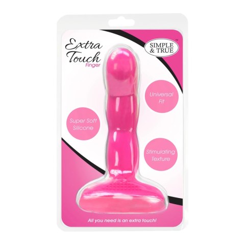 PowerBullet - Nakładka Na Palec Extra Touch Różowa PowerBullet - Nakładka Na Palec Extra Touch Różowa